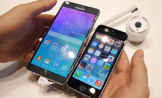 iPhone 5s оказался быстрее Samsung Galaxy Note 4