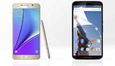 Compare Samsung Galaxy Note and Nexus 5 6