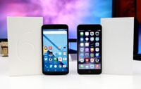 Битва флагманов: iPhone 6 Plus против Google Nexus 6