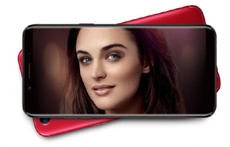 Безрамочный Oppo F5 представлен официально