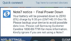 Samsung уничтожит оставшиеся на руках Galaxy Note 7 в ближайшее время