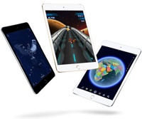 iPad mini 4 опережает по быстродействию iPhone 6, но проигрывает iPad Air 2