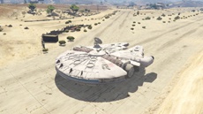 В GTA V обнаружили Тысячелетнего сокола из «Звездных войн»