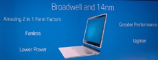Intel: платформа Broadwell станет массовой в 2015 году
