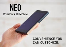 NuAns Neo: Windows-смартфон с необычным дизайном выйдет на мировой рынок