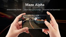 Maze Alpha: безрамочный смартфон с чипом Helio P25