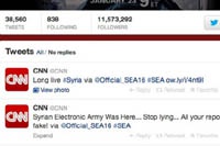 «Сирийская электронная армия» взломала аккаунты CNN