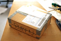 Посылка-видеорегистратор записала своё путешествие