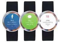 Концепт часов iWatch в стиле Moto 360