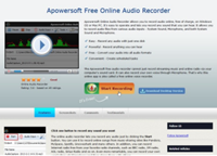 Бесплатное web-приложение для записи звука