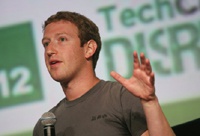 Глава Facebook одним из первых воспользовался новым сервисом Jelly