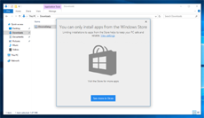 Microsoft усложнит установку десктопных приложений в Windows 10