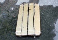 iPhone 6s против дисковой пилы