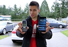 Смартфон Nokia 6 попытались согнуть и сравнили с легендарным Nokia 3310 в тесте на прочность