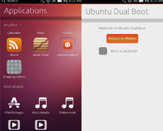 Ubuntu Touch научилась загружать Android