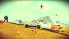 Наземный транспорт добавят в No Man’s Sky на этой неделе