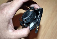 Взорвавшийся смартфон Samsung Galaxy устроил пожар