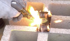 iPhone 6 против ацетиленовой горелки