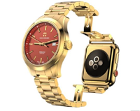 Классические часы скрестили с Apple Watch