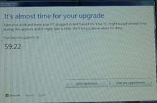 Microsoft вынуждает пользователей обновляться до Windows 10