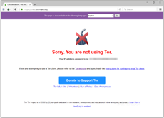 Tor пугает пользователей IPv6 сообщением о неисправности