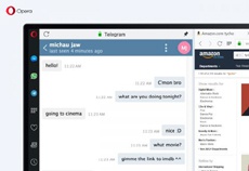 Opera Reborn получает поддержку Telegram