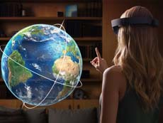 Microsoft выпустит первую версию HoloLens уже в следующем году