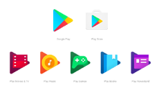 Google Play сменил стандартные иконки