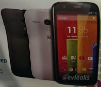 Motorola Moto G: новое изображение и характеристики