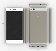 Huawei P9 Lite со всех сторон на качественном 3D-рендере