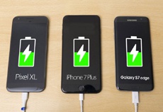 iPhone 7 Plus против Pixel XL и Galaxy S7 edge: тест на скорость зарядки