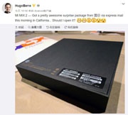 Хьюго Барра уже получил свой Xiaomi Mi Mix 2
