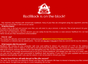 Для приложения-вымогателя BadBlock существует ключ дешифрования