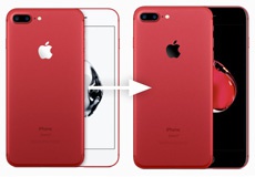 Как поставить черную рамку на красном iPhone 7 в домашних условиях