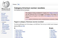 «Википедию» обвинили в сексизме за деление американских писателей по полу