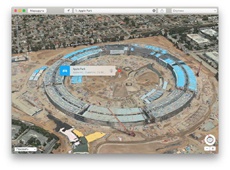 Apple добавила спутниковые изображения Apple Park и «Театра имени Стива Джобса» на Apple Maps