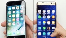 iPhone 7 против Samsung Galaxy S7 edge: тест на прочность