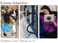 Способ работать с планшетом даже на дереве вверх ногами