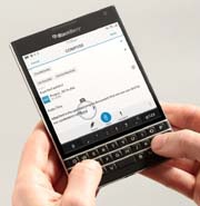 BlackBerry рассказала о преимуществах новой клавиатуры смартфона Passport