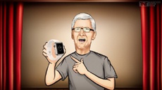 На руке Тима Кука засветились неопознанные Apple Watch