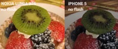 Nokia сравнивает камеры iPhone 5 и Lumia 925