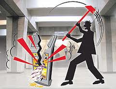 В Кривом Роге трое школьников повредили терминал пополнения счета