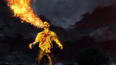 В игре GTA V обнаружили огнедышащего зомби