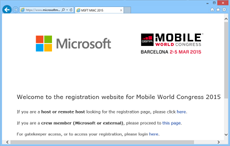 Microsoft подтверждает свое участие в MWC 2015