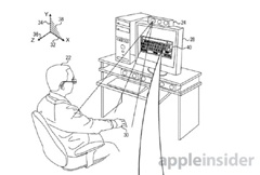 Apple получила патент на клавиатуру, которая позволяет печатать в воздухе