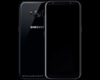 В Сеть попали живые фото Samsung Galaxy S8 в цвете «черный оникс»