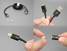 Магнитный кабель спасёт хрупкий разъём Micro-USB