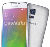 Неанонсированный металлический Samsung GALAXY S5 на фото