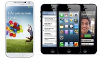 iPhone 5 vs Samsung Galaxy S4 - сравнение дисплеев