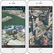 Apple добавила 3D-режим Flyover для 20 новых городов в Европе и США